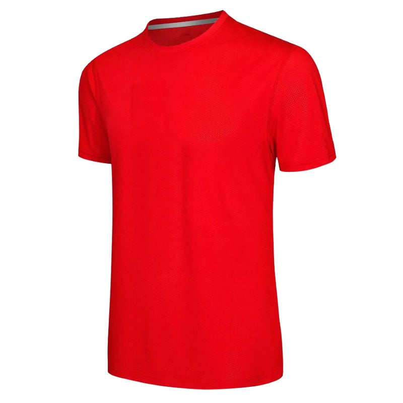Gym Shirts Men Trainning Run Football Jerseys Workout Causal 3D Print Quick Drying Tee Compression Summer New Fashion T Shirts