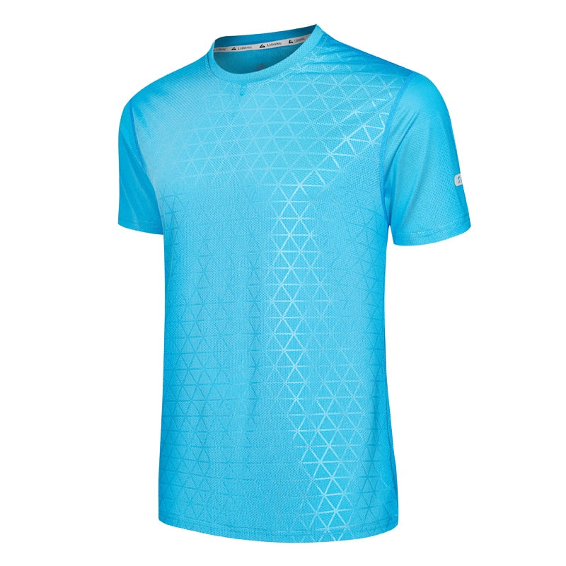 Gym Shirts Men Trainning Run Football Jerseys Workout Causal 3D Print Quick Drying Tee Compression Summer New Fashion T Shirts