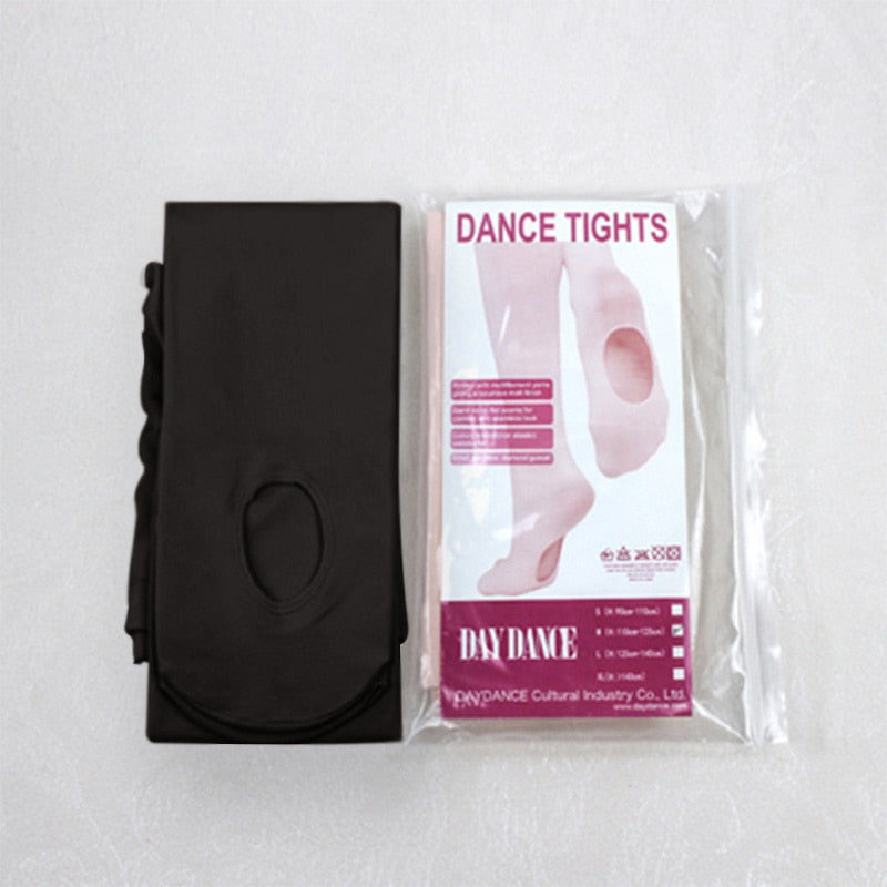 Wholesale Ballet Tights 60D Convertible Ballet Stockings Woman Ballet Dance Leggings Seamless Pantyhose With Hole
