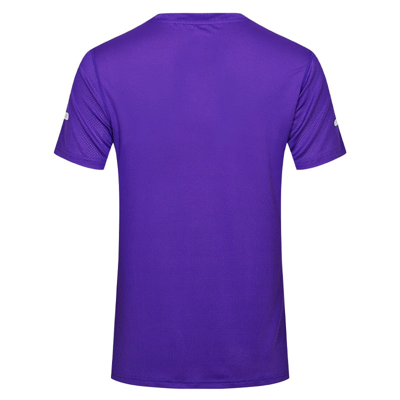 Gym Shirts Men Trainning Run Football Jerseys Workout Causal 3D Print Quick Drying Tee Compression Summer New Fashion T Shirts