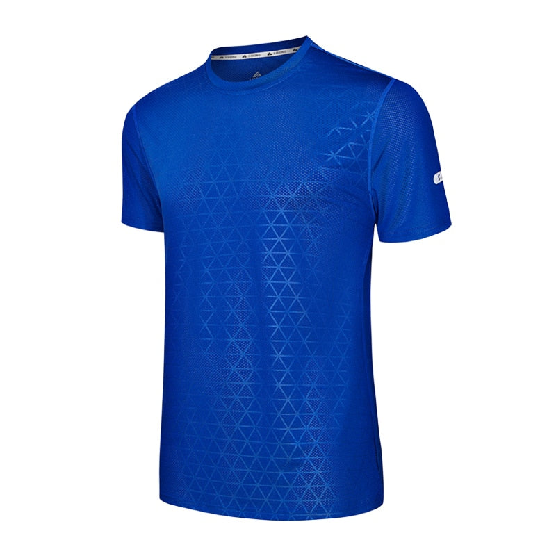 Gym Shirts Men Trainning Run Football Jerseys Workout Causal 3D Print Quick Drying Tee Compression Summer New Fashion T Shirts