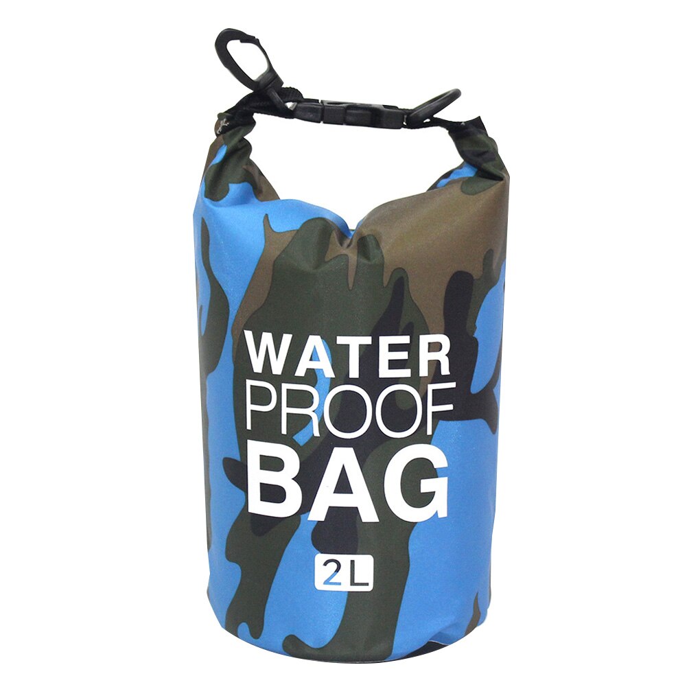 30L Waterproof Swimming Bag Dry Sack Camouflage Colors Fishing Boating Kayaking Storage Drifting Rafting Bag 2L 5L 10L 15L 20L