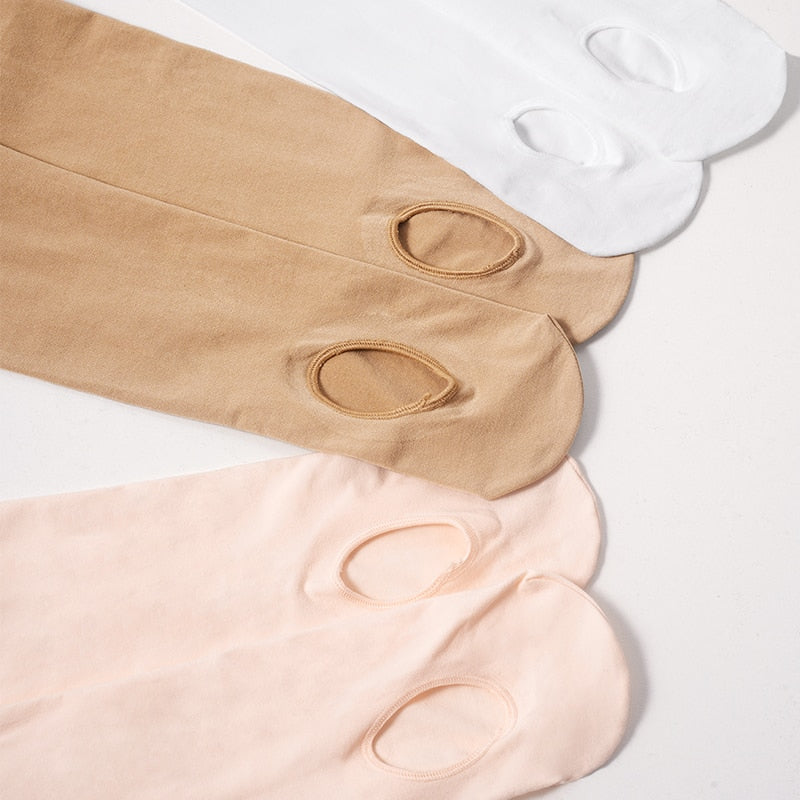 Wholesale Ballet Tights 60D Convertible Ballet Stockings Woman Ballet Dance Leggings Seamless Pantyhose With Hole