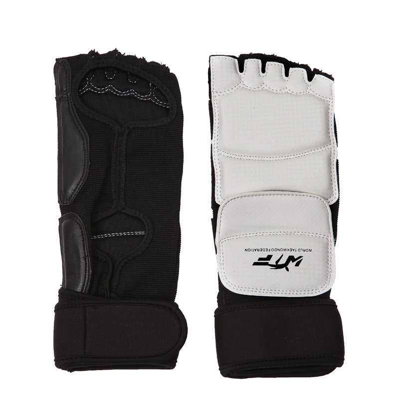 Taekwondo Gloves Foot Protector Taekwondo Shoes Foot Socks MMA WTF Adult Child Hand Foot Protector Half Finger Boxing Gloves