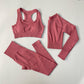 Fitness Women Yoga Set Seamless Sportswear Workout Sport Leggings+Top+Bra Gym Set Woman Gym Clothing Shorts Sets 2021 HOT