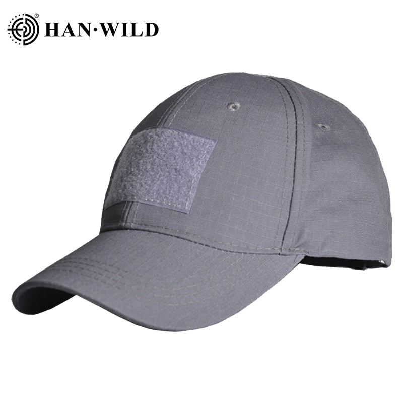 HAN WILD Outdoor Sport Caps Camouflage Hat Baseball Caps Simplicity Tactical Military Army Camo Hunting Cap Hats Unisex