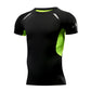 Men&#39;s Running Compression Tshirts Quick Dry Soccer Jersey Fitness Tight Sportswear Gym Sport Short Sleeve Shirt Breathable