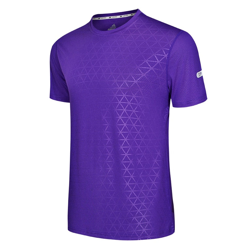 Gym Shirts Men Trainning Run Football Jerseys Workout Causal 3D Print Quick Drying Tee Compression Summer New Fashion  T Shirts