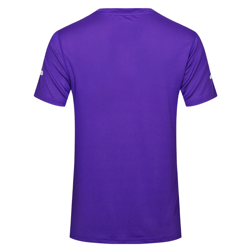 Gym Shirts Men Trainning Run Football Jerseys Workout Causal 3D Print Quick Drying Tee Compression Summer New Fashion  T Shirts