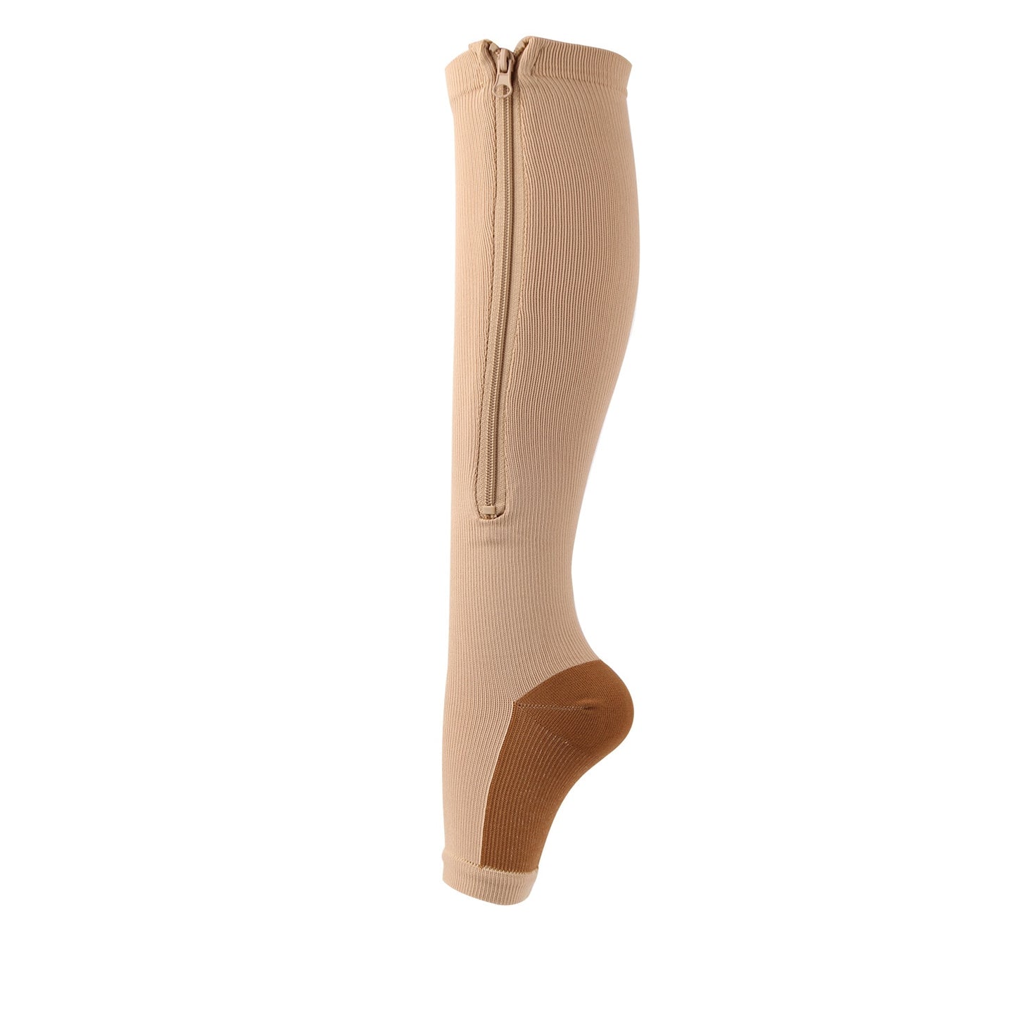 Copper Compression Sock Compression Stockings zipper compression sock with zip chaussette de compression medias de compresion